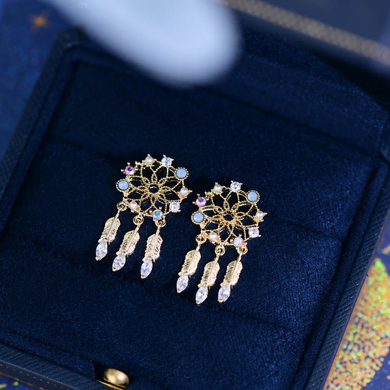 [Clearance] Dreamcatcher Earrings - Hypoallergenic - Abbott Atelier