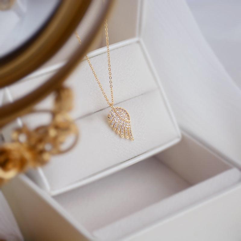 [Clearance] Fairy of Love Necklace - Gold - Plated - Abbott Atelier