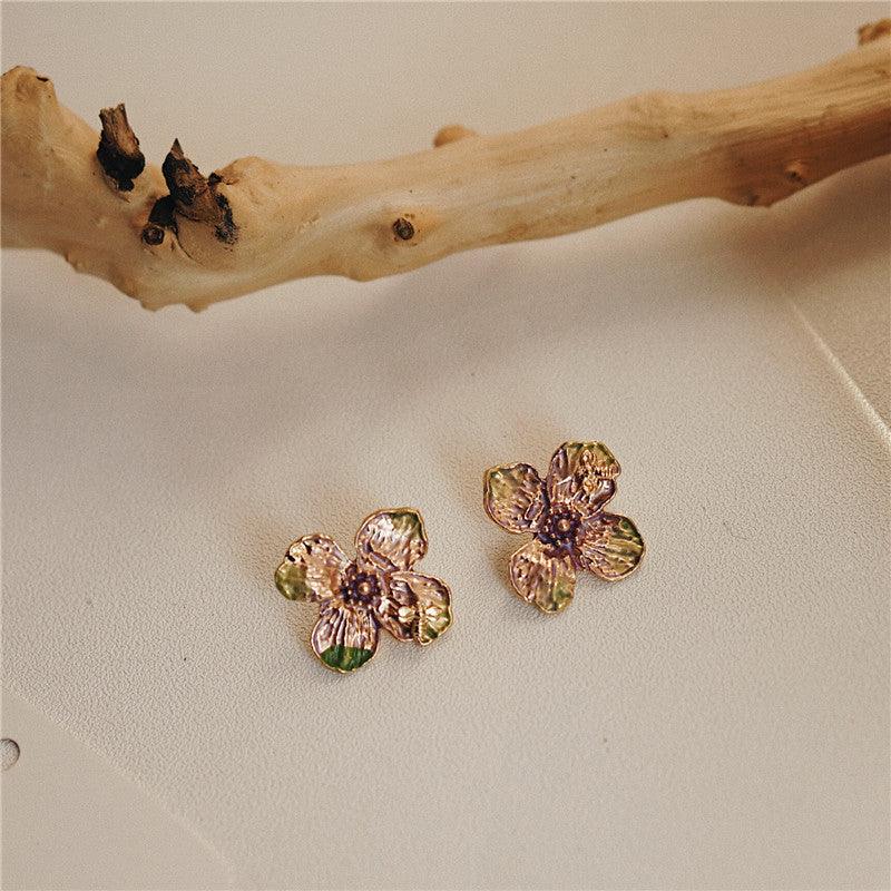 [Clearance] Flower Earrings - Hypoallergenic - Abbott Atelier