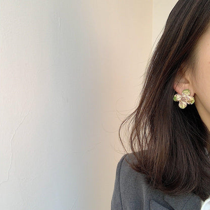 [Clearance] Flower Earrings - Hypoallergenic - Abbott Atelier