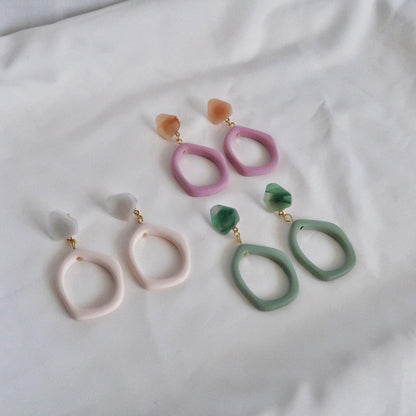 [Clearance] Geometry Earrings (3 Colors) - Hypoallergenic - Abbott Atelier