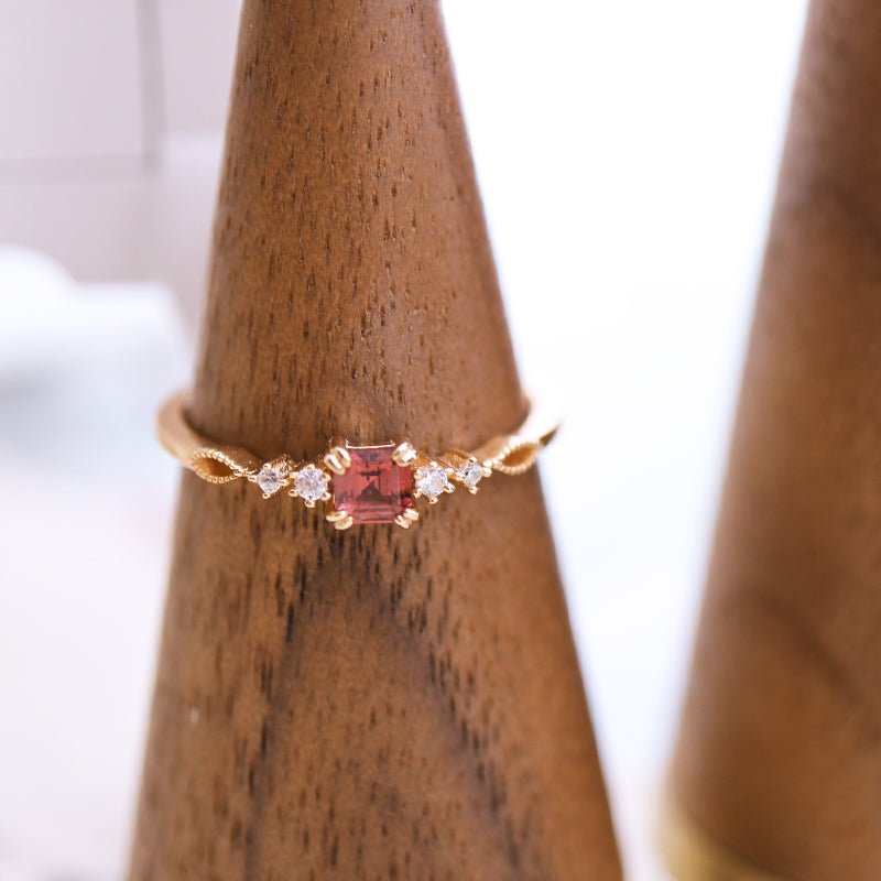 Crimson Muse Ring - Gold - Plated - Abbott Atelier