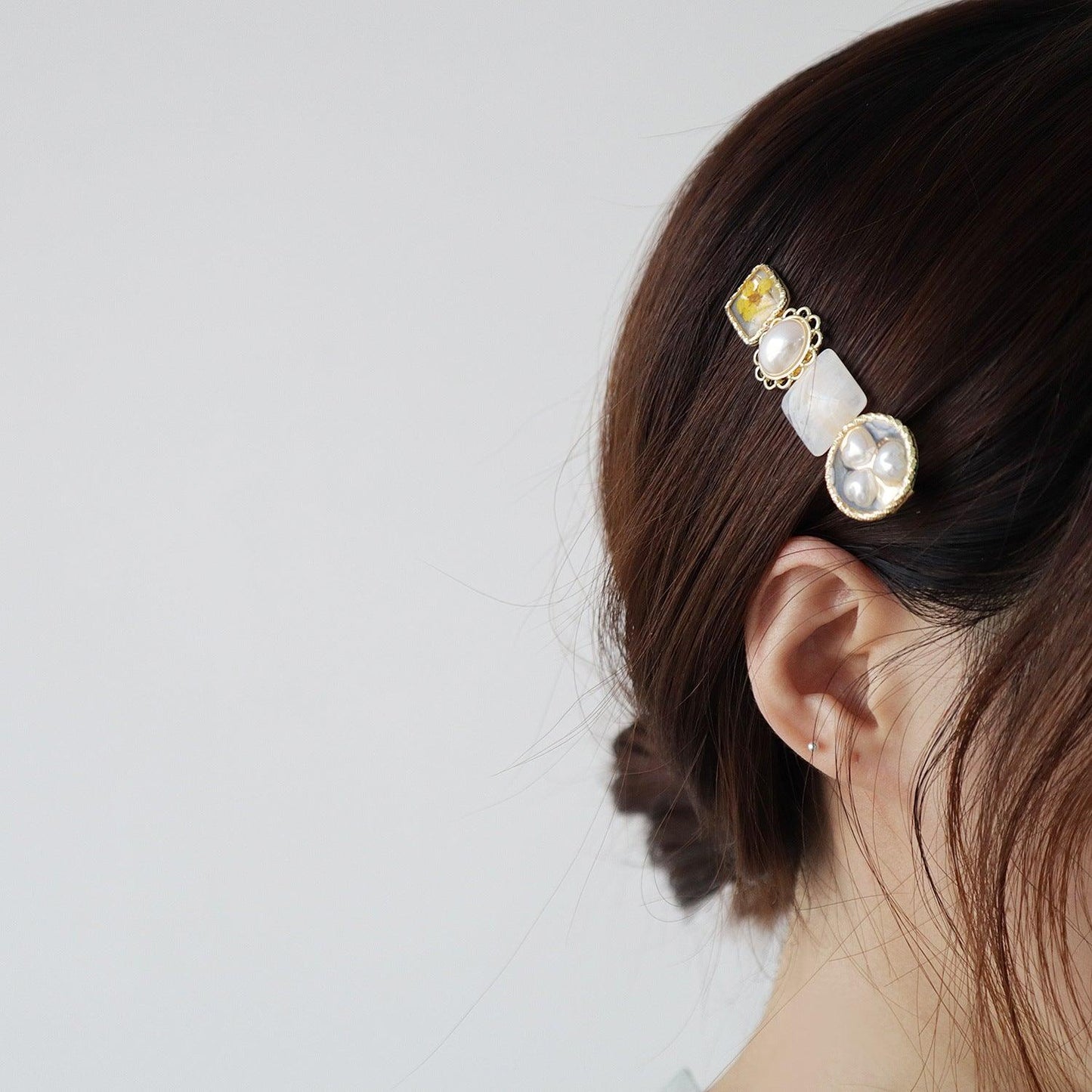 Floral Barrette - For Hair - Abbott Atelier