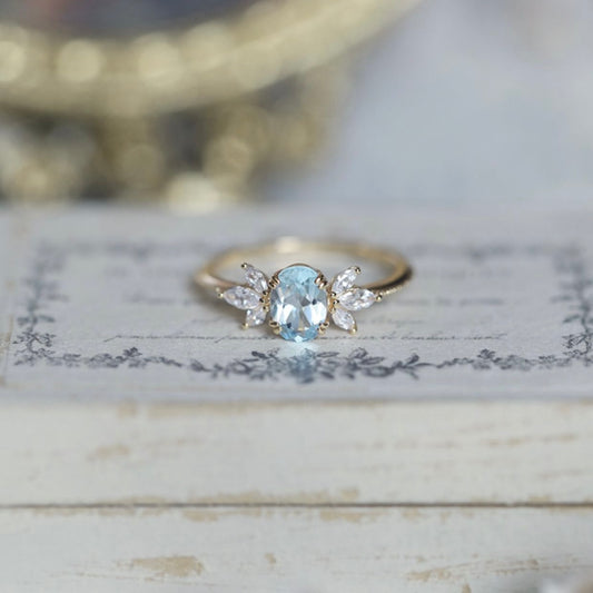 Blue Mirage Ring