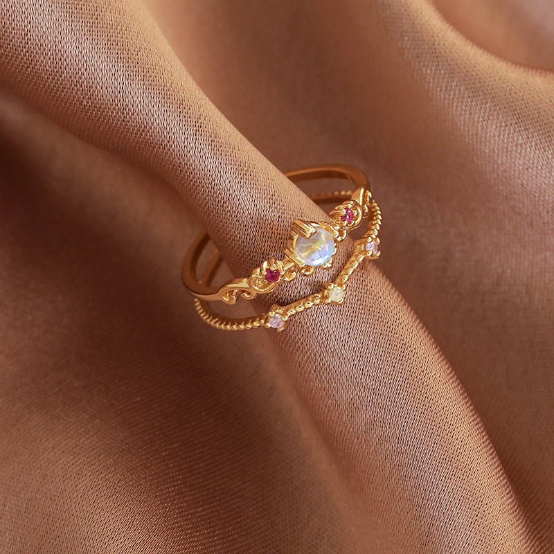 Gold Aurora Ring - Gretchen - Gold - Plated - Abbott Atelier