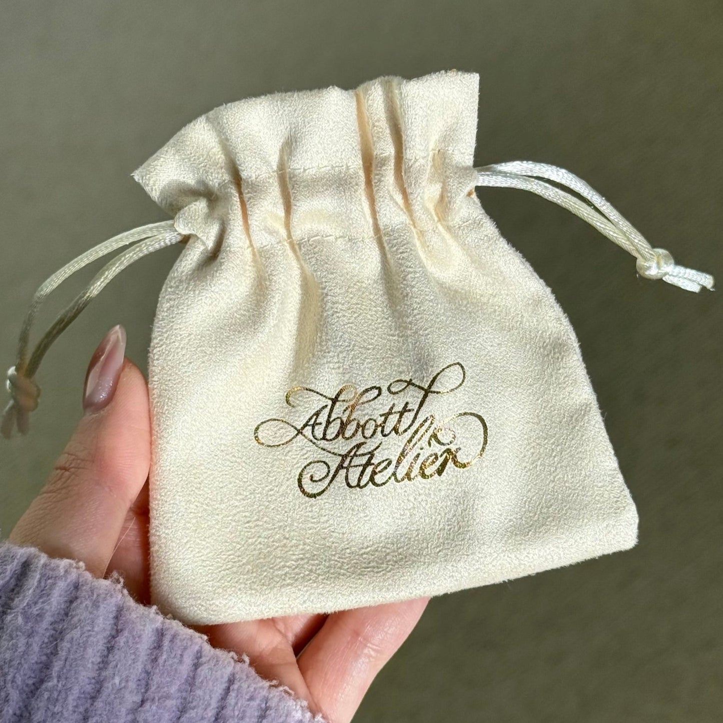 Jewelry Pouch (Vegan Suede) - Abbott Atelier - Abbott Atelier