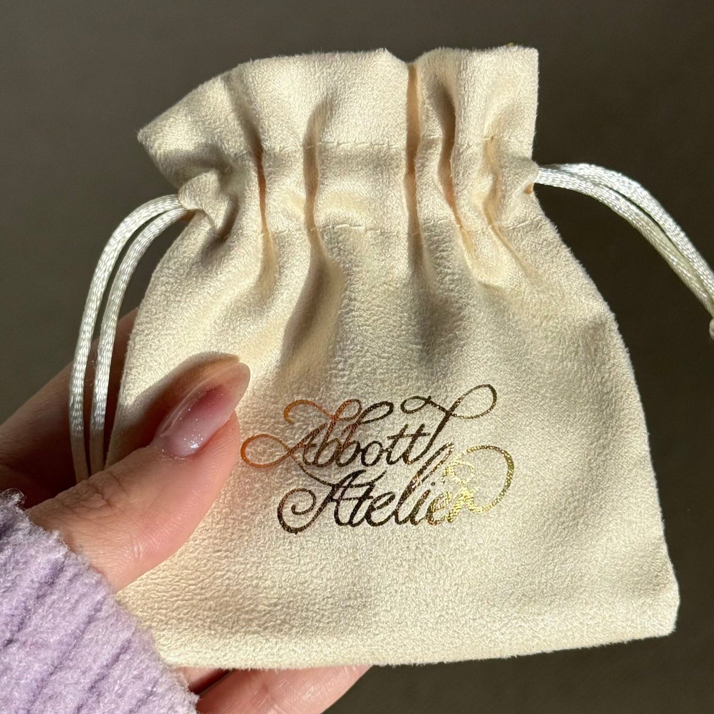 Jewelry Pouch (Vegan Suede) - Abbott Atelier - Abbott Atelier