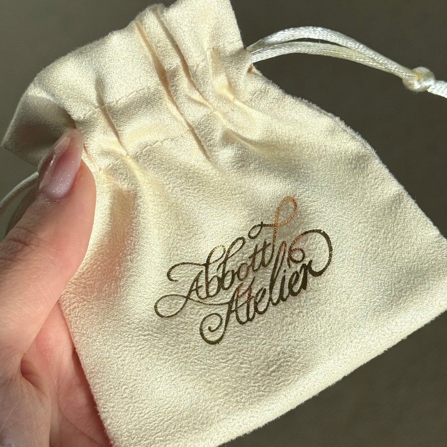 Jewelry Pouch (Vegan Suede) - Abbott Atelier - Abbott Atelier