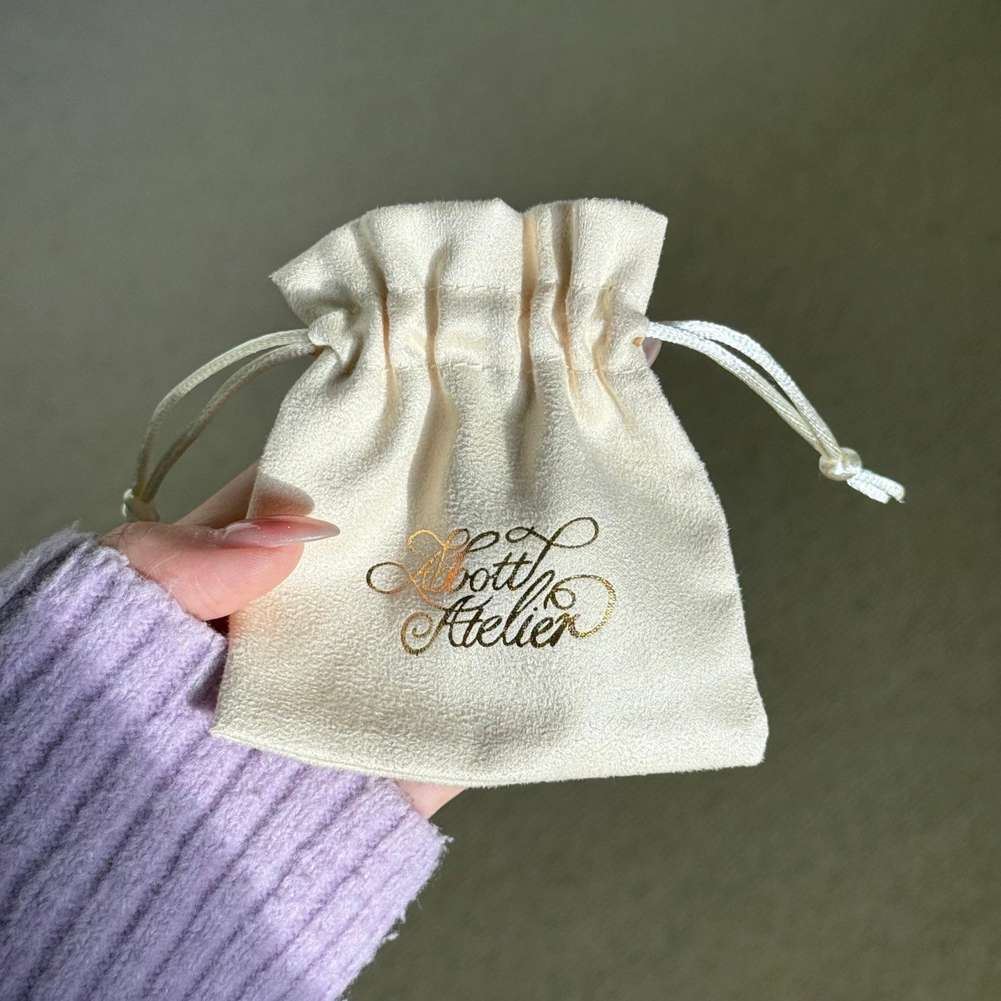 Jewelry Pouch (Vegan Suede) - Abbott Atelier - Abbott Atelier