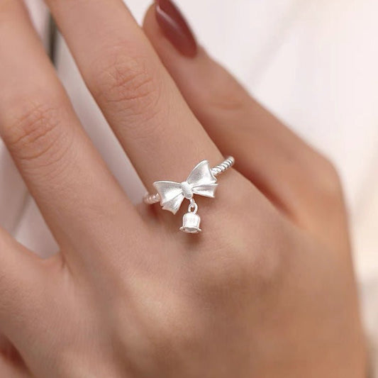 Lily of the Valley Ring (Solid Silver) - Hypoallergenic - Abbott Atelier