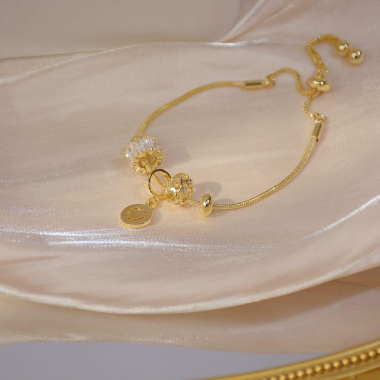 Love Charm Bracelet - Gold - Plated - Abbott Atelier