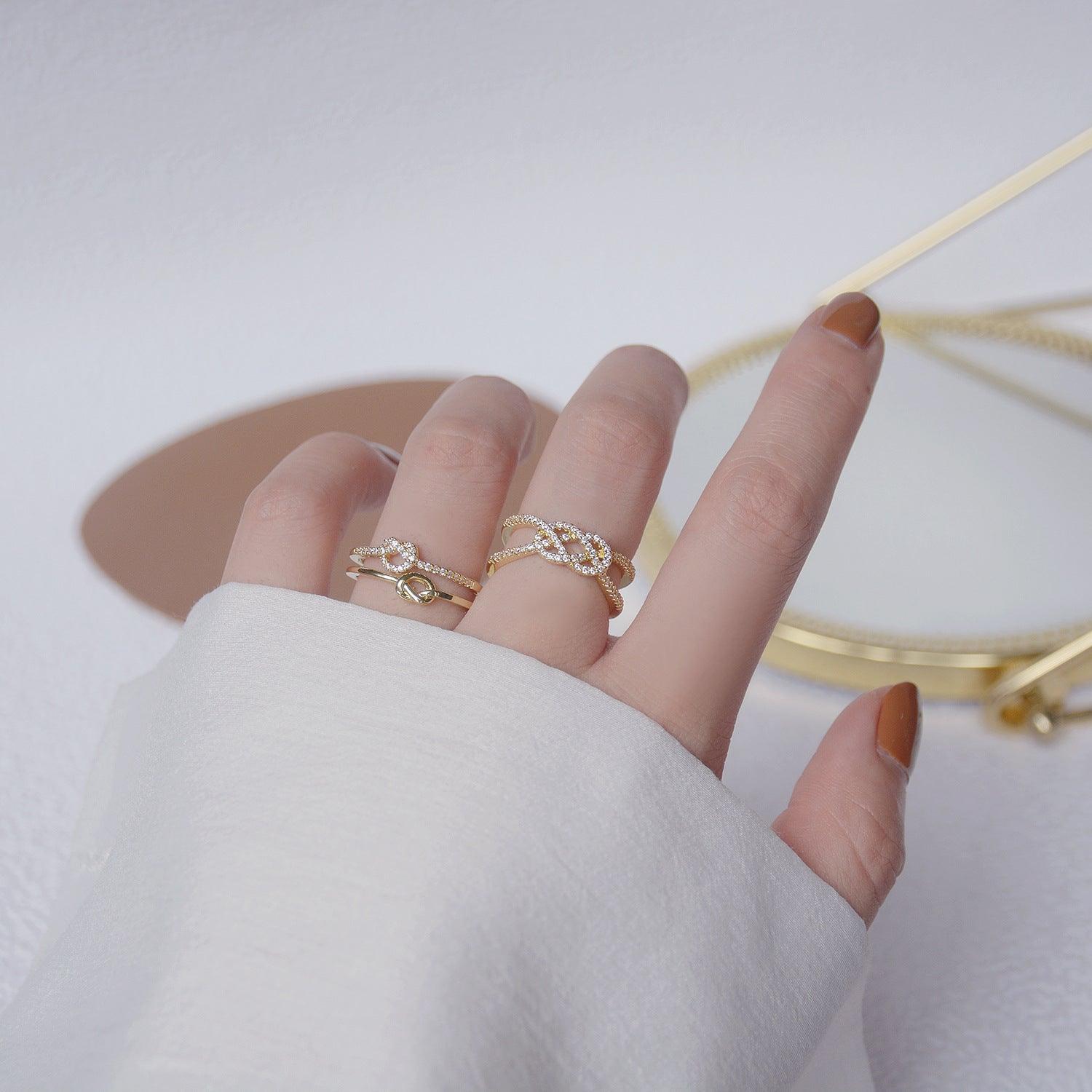 Love Knot Rings | Abbott Atelier | Artisan Jewelry