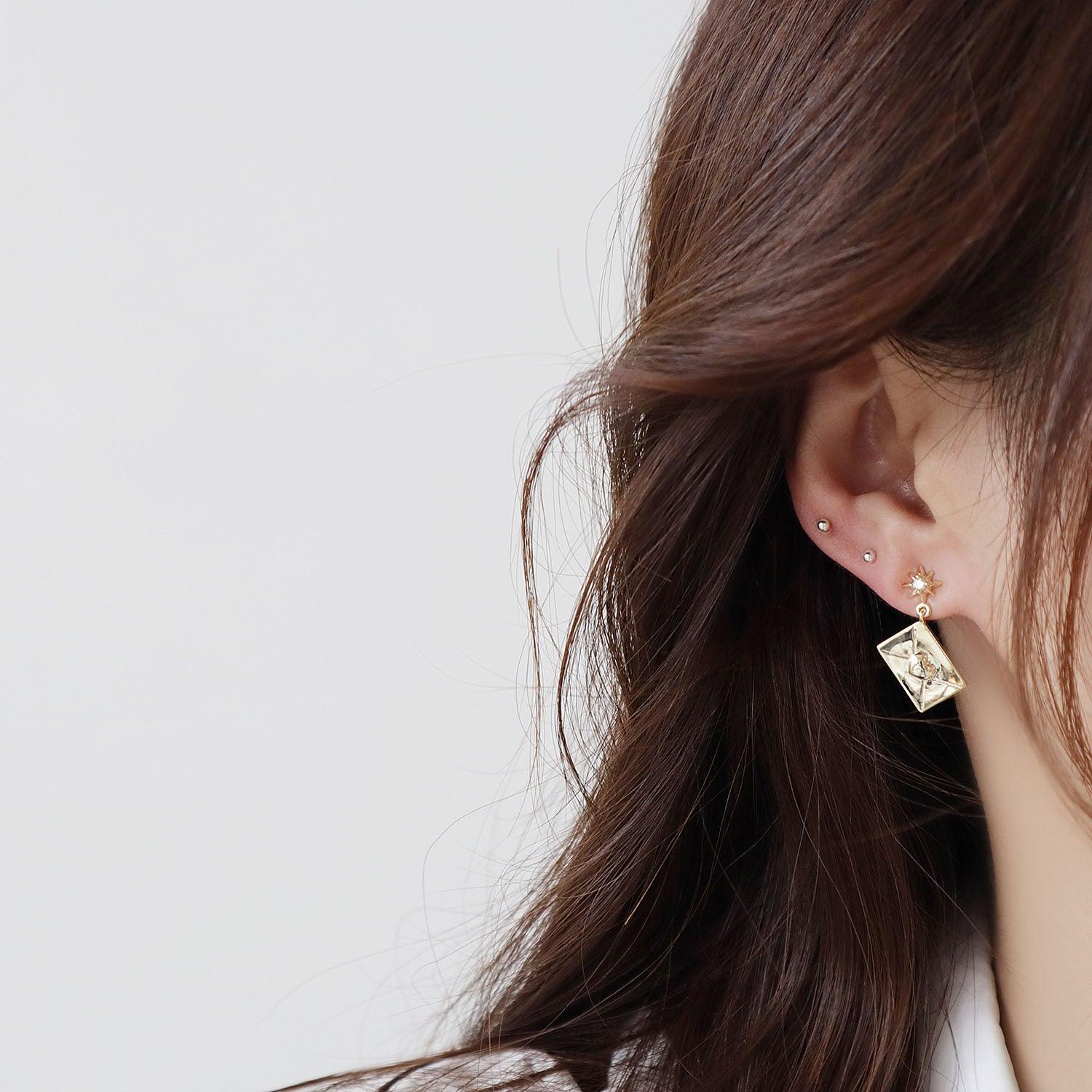 Love Letter Earrings - Hypoallergenic - Abbott Atelier