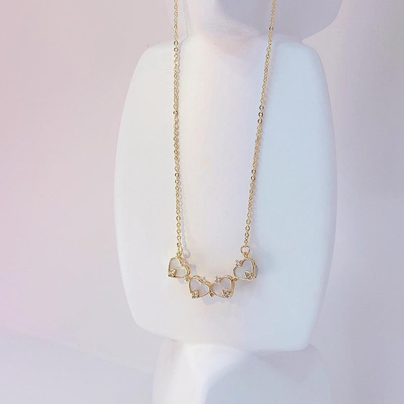 Lucky Clover Necklace (Convertible) - Gold - Plated - Abbott Atelier