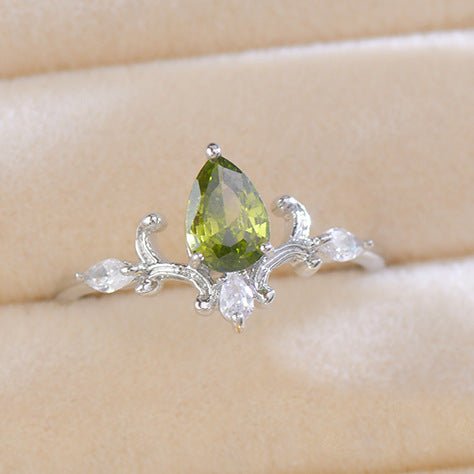 Misella Peridot Ring - Gold - Plated - Abbott Atelier