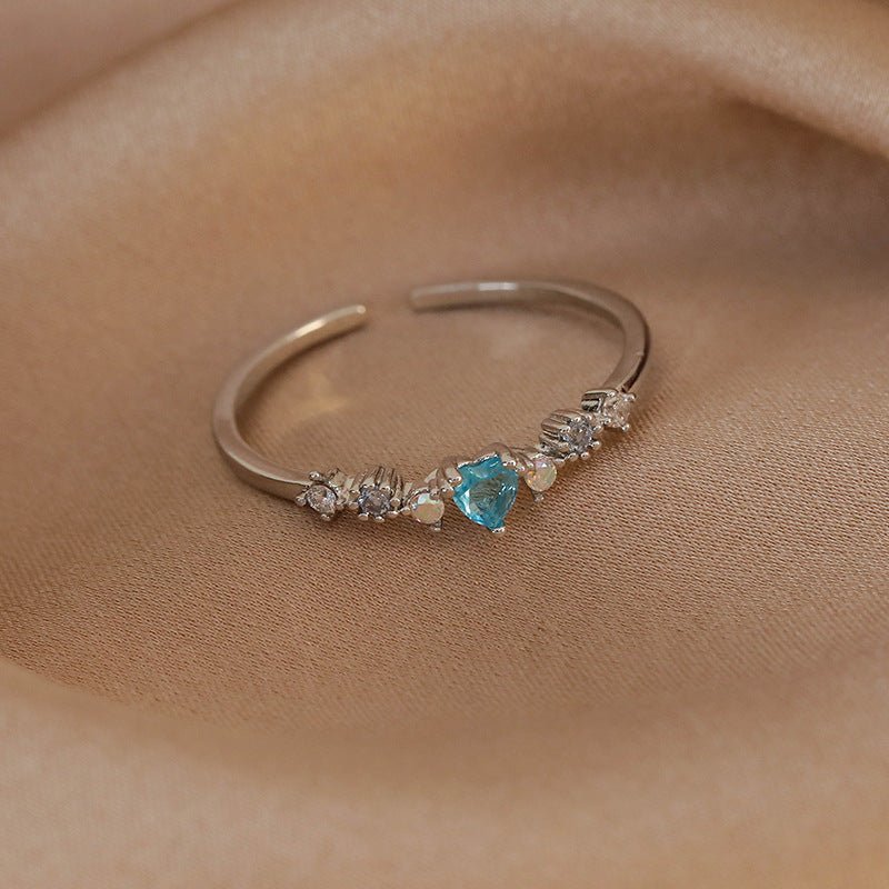 Ocean Heart Ring - Gold - Plated - Abbott Atelier