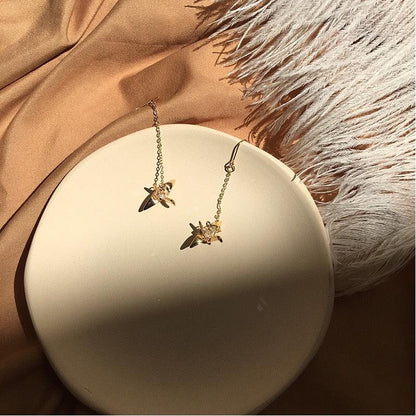 Paper Crane Earrings - Gold - Filled - Abbott Atelier