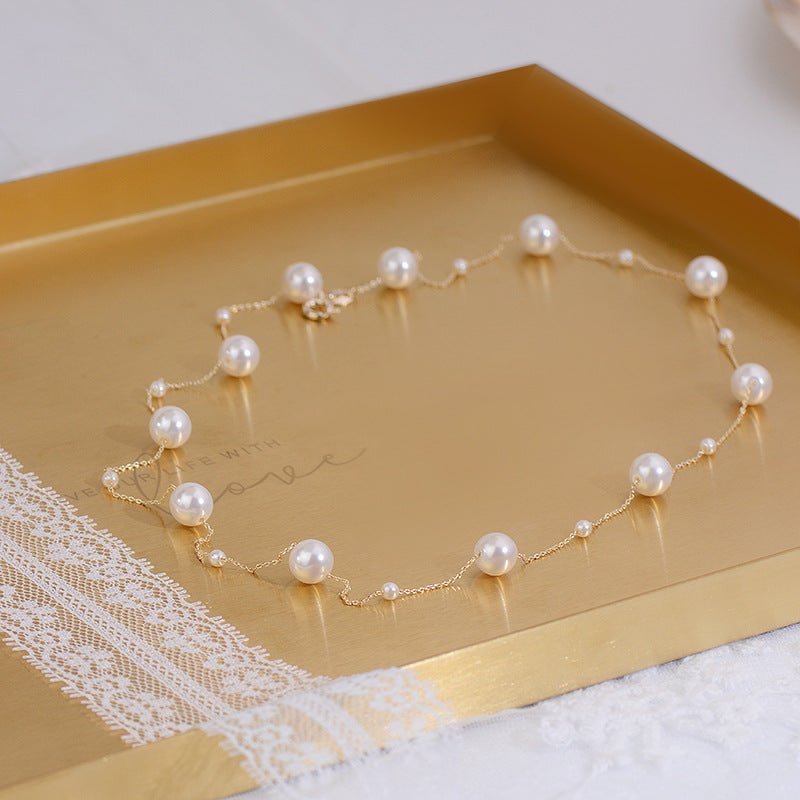 Pearl Necklace - Kirsten - Gold Plated - Abbott Atelier