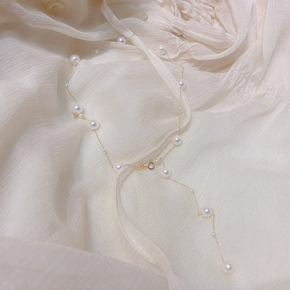 Pearl Necklace - Kirsten - Gold Plated - Abbott Atelier