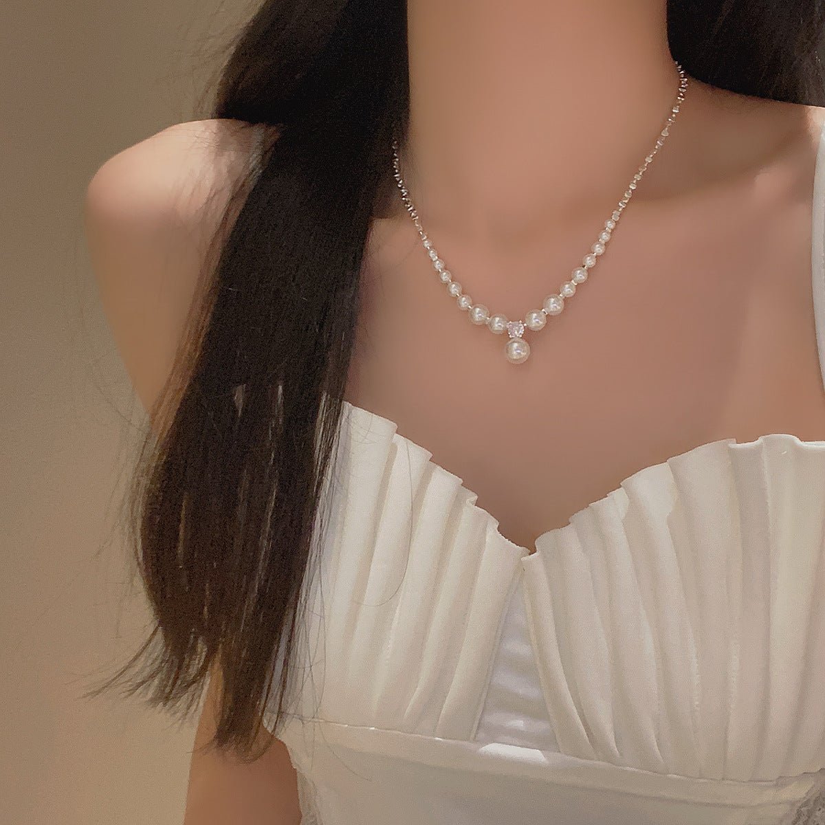 Pearl Princess Necklace - Gold Plated - Abbott Atelier