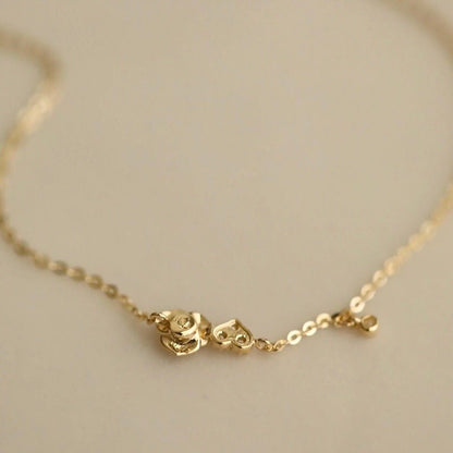 Petals of Love Bracelet in Gold (Solid Silver) - Abbott Atelier - Abbott Atelier