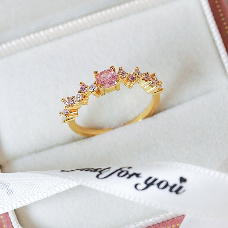 Pink Dawn Ring - Gold - Plated - Abbott Atelier