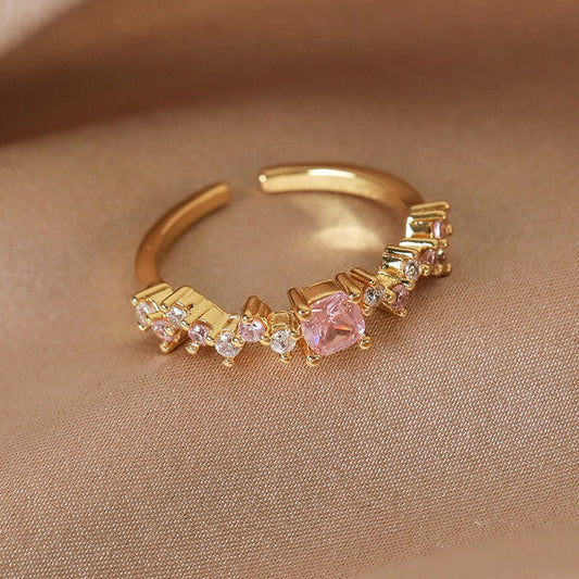 Pink Dawn Ring - Gold - Plated - Abbott Atelier