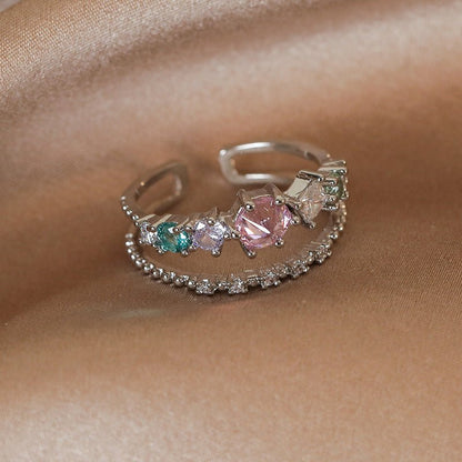 Pink Dream Ring - Jillian - Gold - Plated - Abbott Atelier