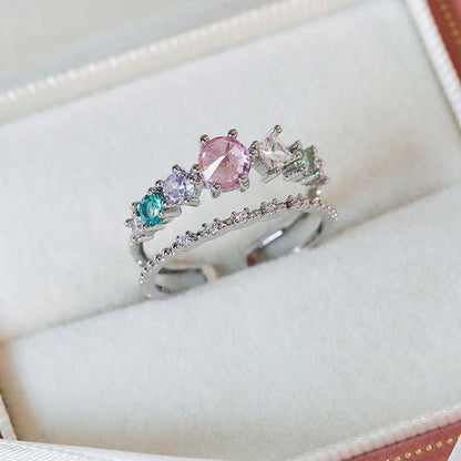 Pink Dream Ring - Jillian - Gold - Plated - Abbott Atelier