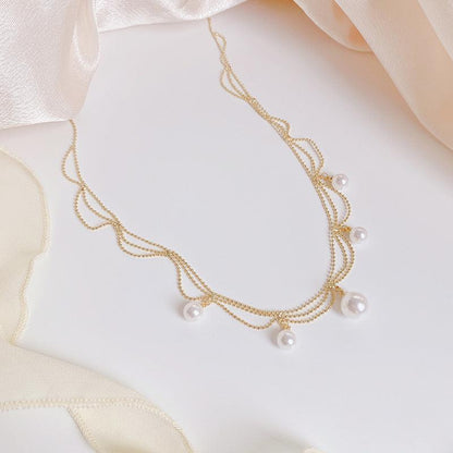 Princess Necklace - Audrey - Gold - Plated - Abbott Atelier