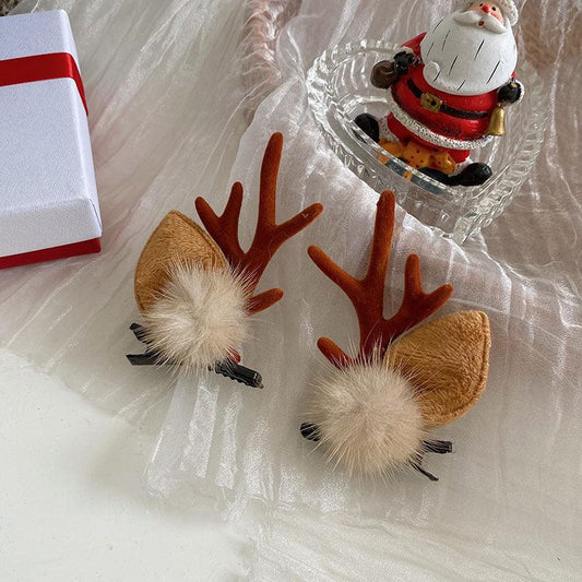 Reindeer Hair Clip - For Hair - Abbott Atelier