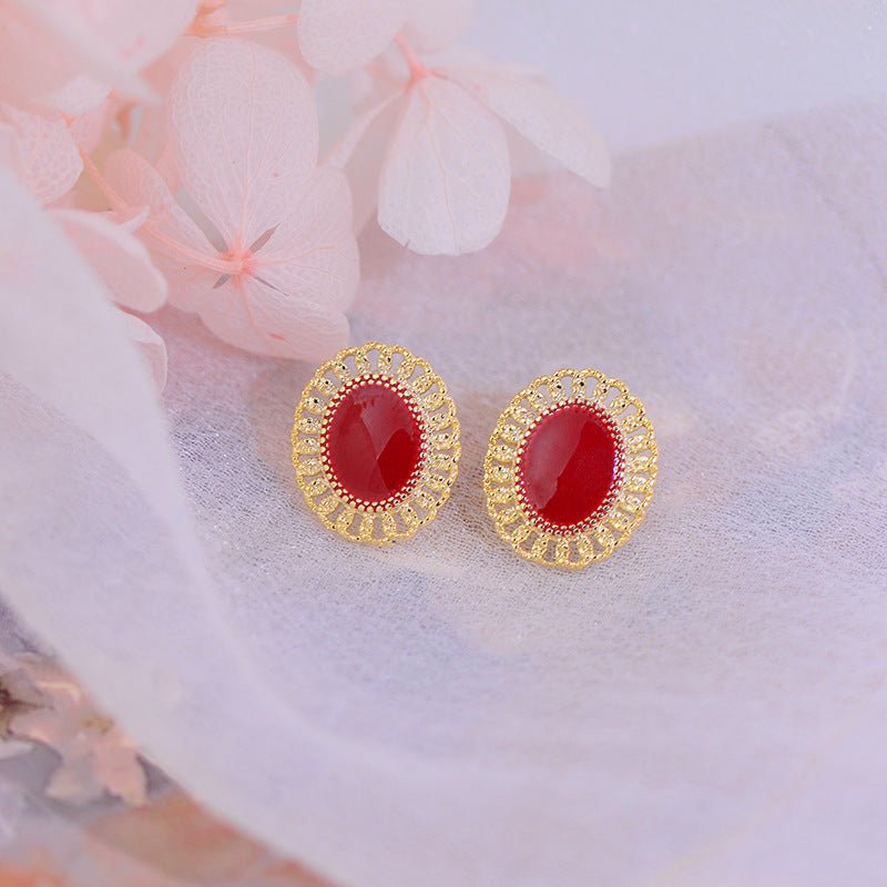 Rosette Heirloom Earrings - Hypoallergenic - Abbott Atelier