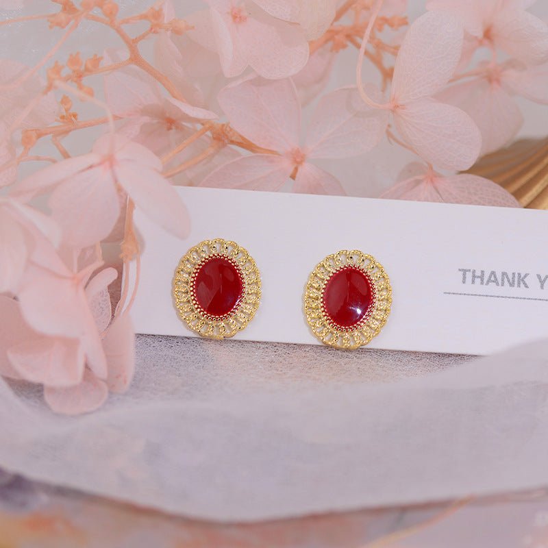 Rosette Heirloom Earrings - Hypoallergenic - Abbott Atelier