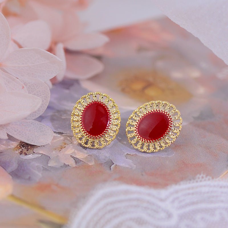 Rosette Heirloom Earrings - Hypoallergenic - Abbott Atelier