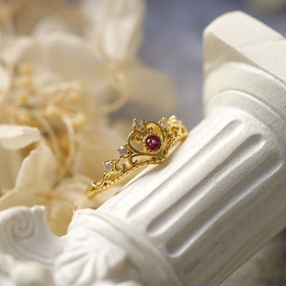 Royal Crown Ring (3 Colors) - Gold - Plated - Abbott Atelier