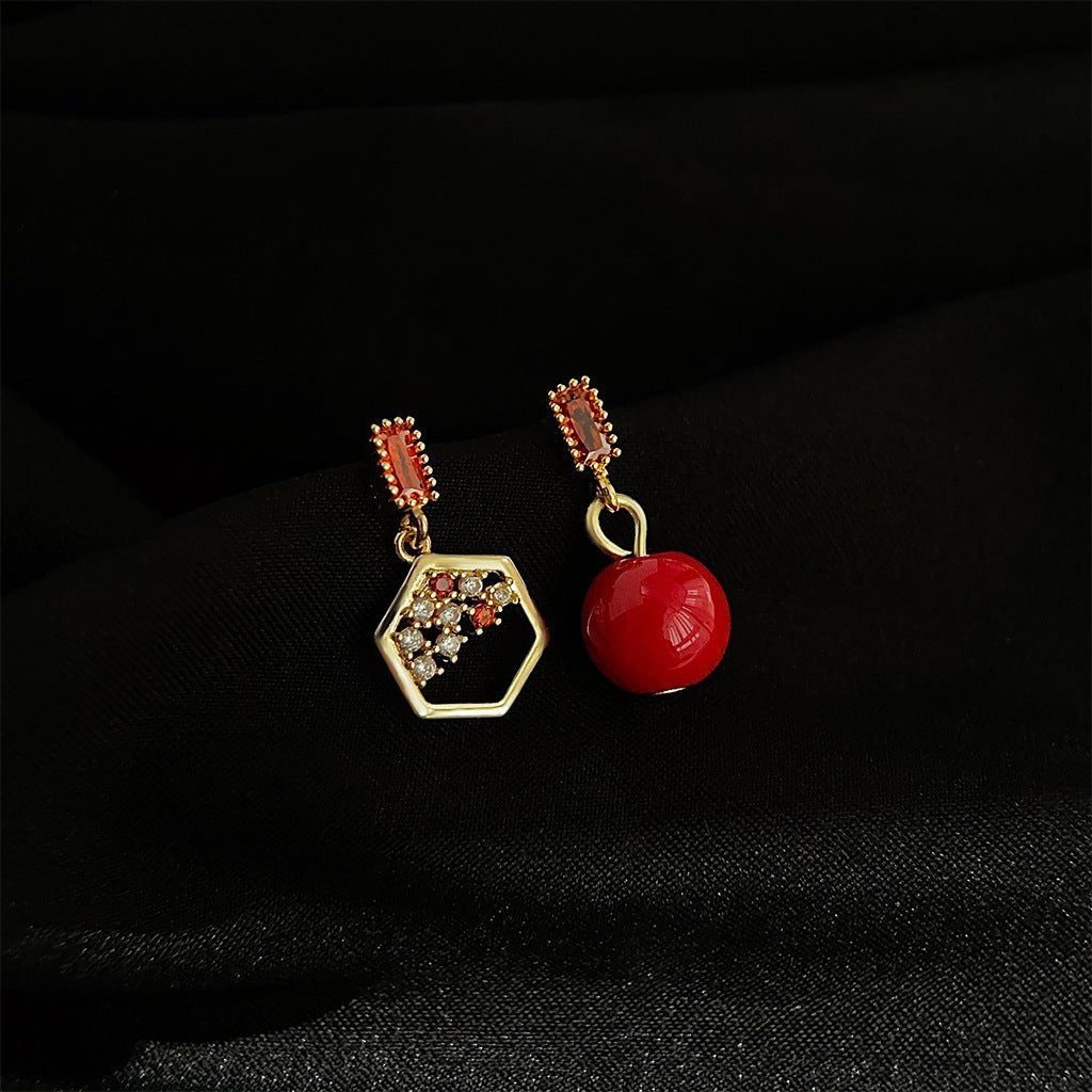 Scarlet Reverie Earrings - Hypoallergenic - Abbott Atelier