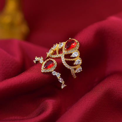 Scarlet Tiara Ring - Gold - Plated - Abbott Atelier