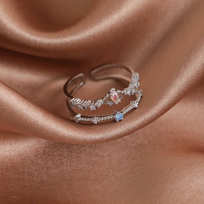 Silver Tiara Ring - Valentina - Gold - Plated - Abbott Atelier