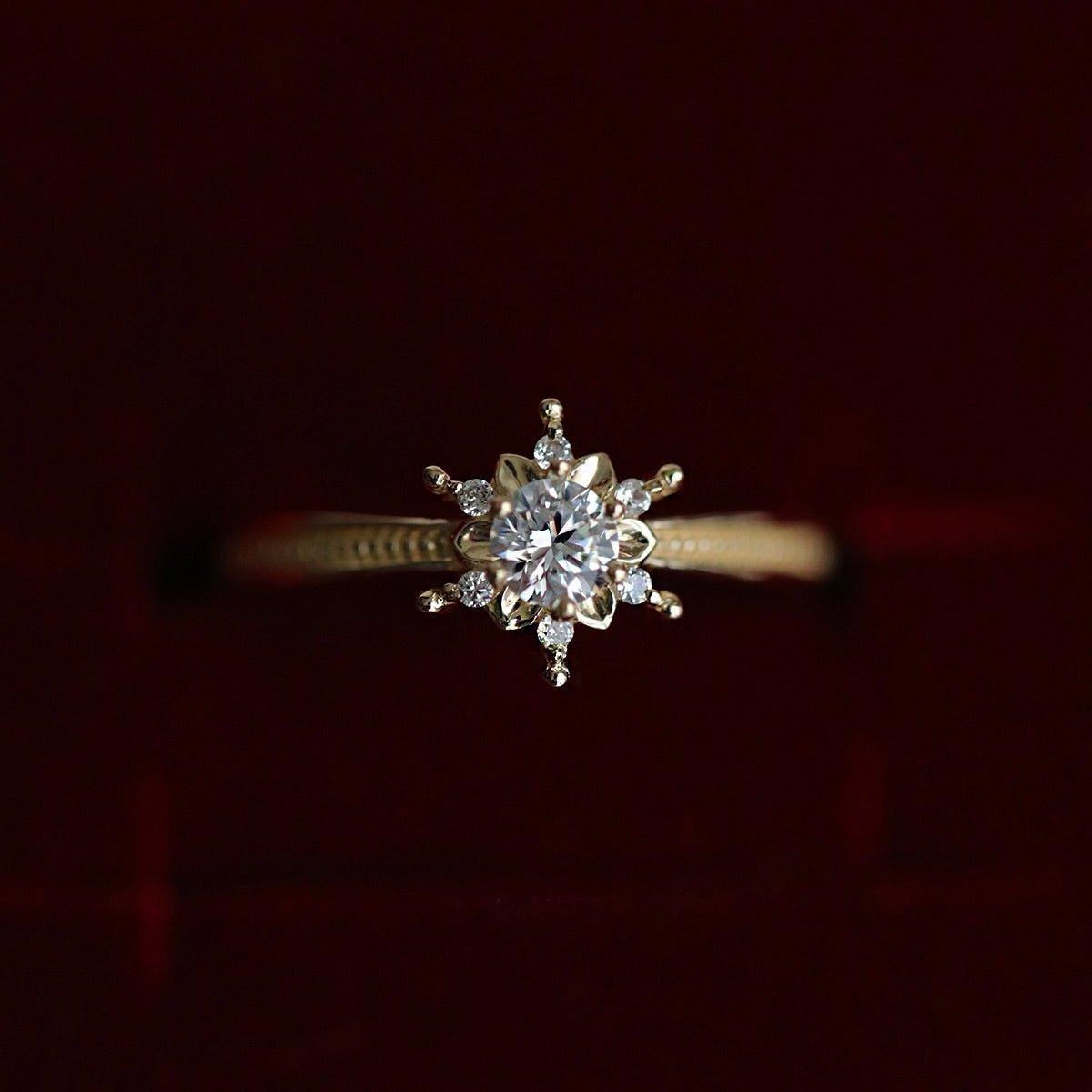 Snowflake Ring - Gold - Plated - Abbott Atelier