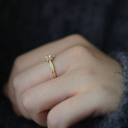 Snowflake Ring - Gold - Plated - Abbott Atelier