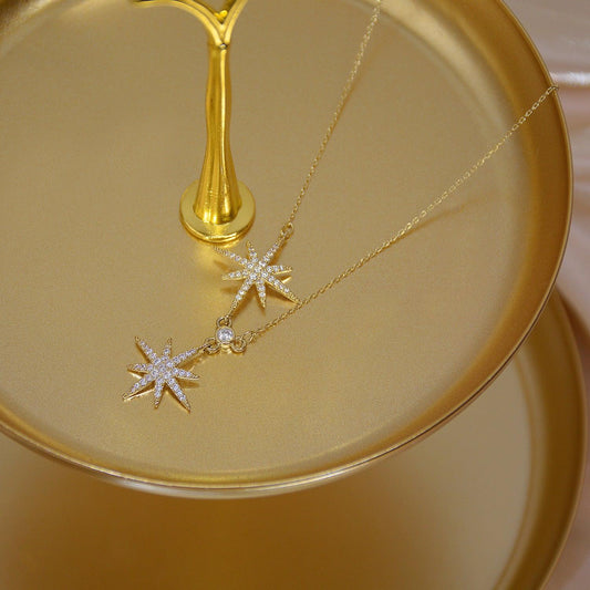 Star Necklace - Gold - Plated - Abbott Atelier