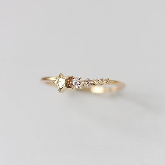 Starfall Ring - Gold - Plated - Abbott Atelier