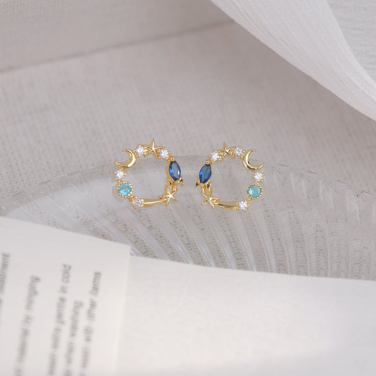 Starry Night Stud Earrings - Hypoallergenic - Abbott Atelier