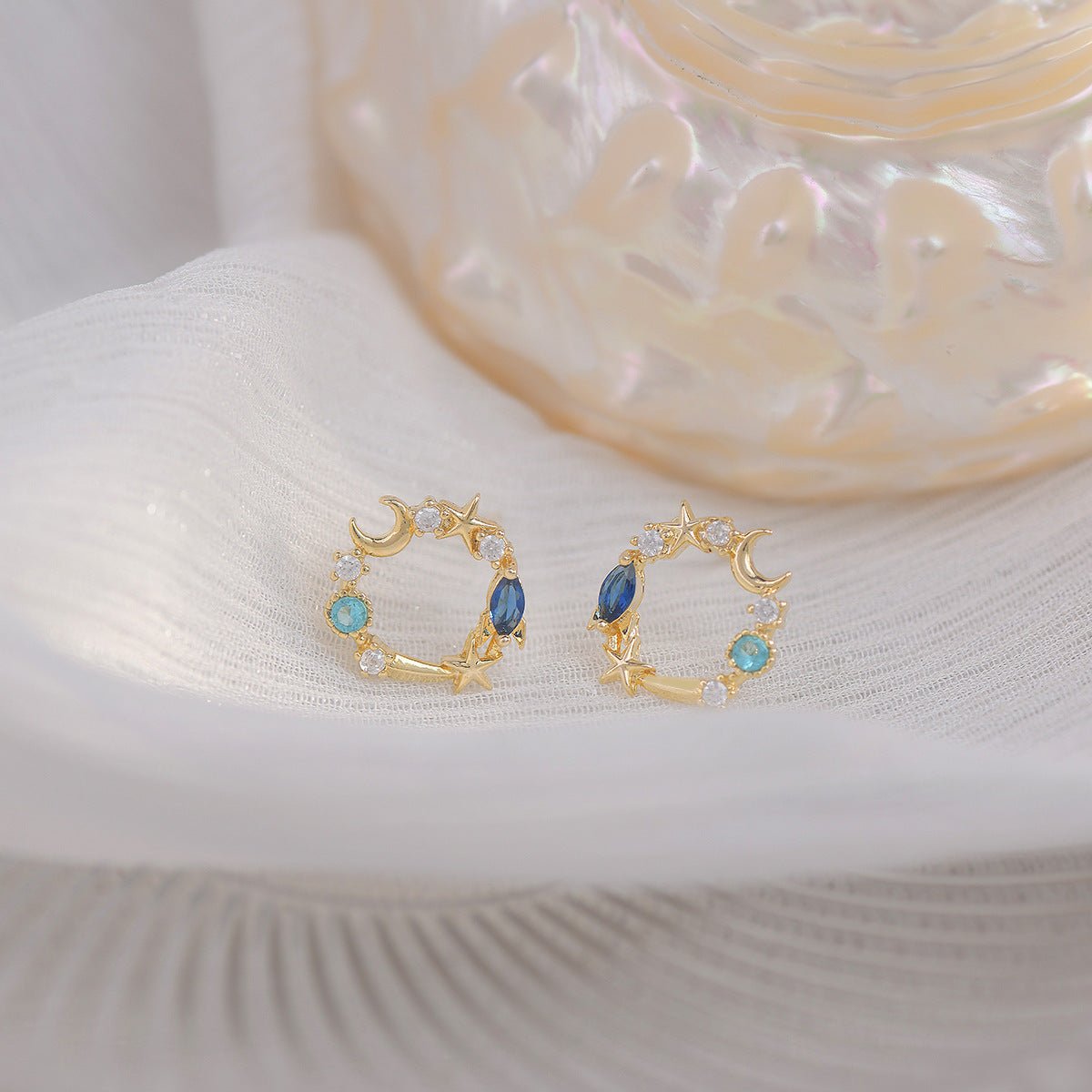 Starry Night Stud Earrings - Hypoallergenic - Abbott Atelier