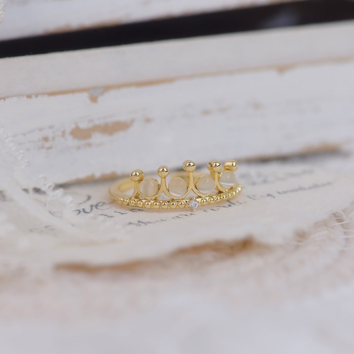 Tiara Ring Set - Gold - Plated - Abbott Atelier